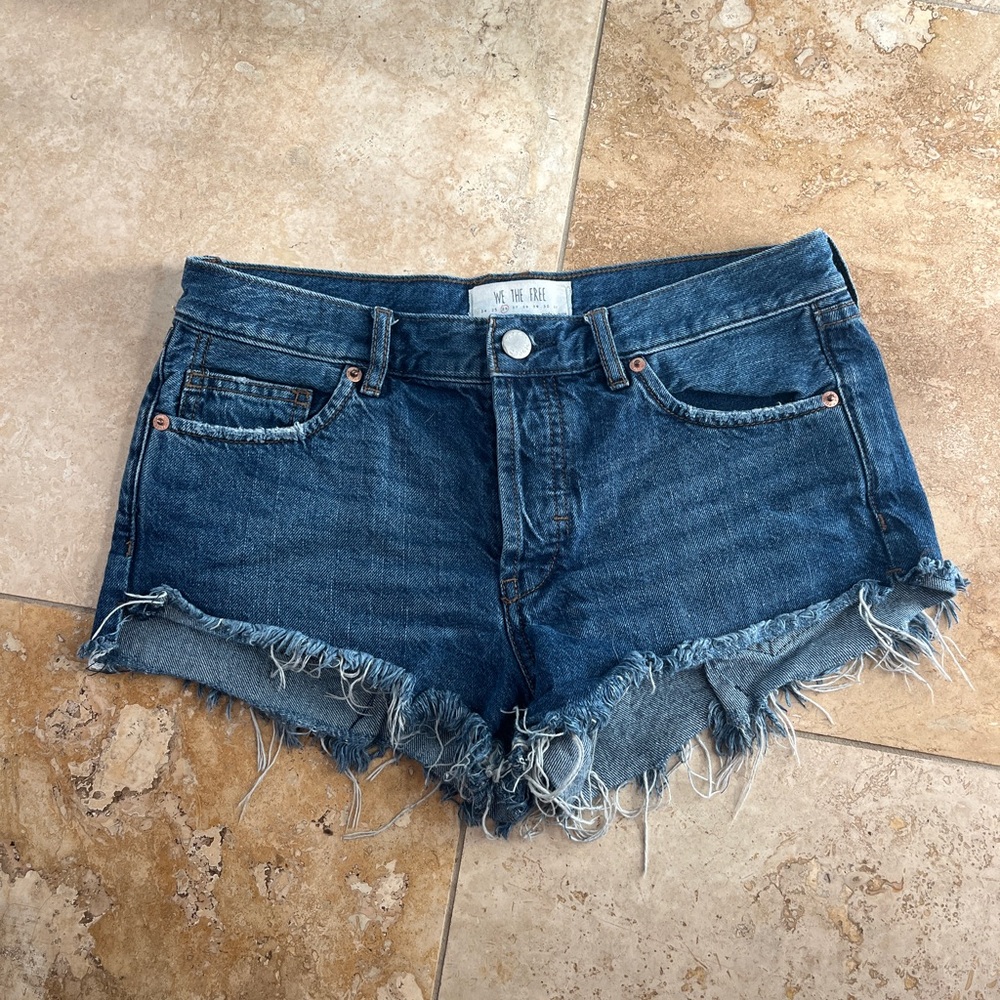 Free People Denim Shorts